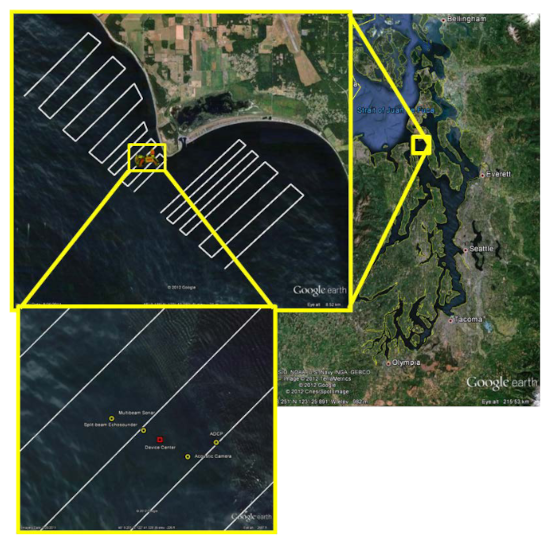 Map of Admiralty Inlet